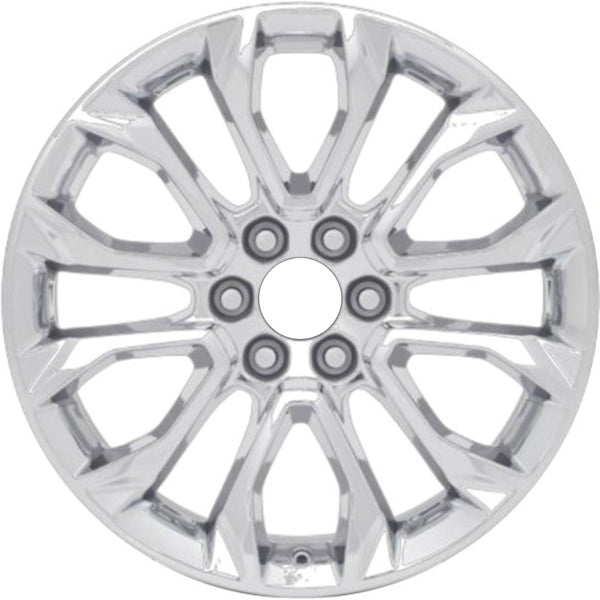 New 22" 2022-2024 Chevrolet Tahoe Chrome Replacement Alloy Wheel - 14077