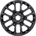 New 22" 2022-2024 Chevrolet Suburban Black Replacement Alloy Wheel - 14079