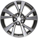 New 18" 2016-2019 Nissan Maxima Machine Charcoal Replacement Alloy Wheel - 62721