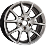 Set of 4 New 17" 2013-2016 Dodge Dart Dark Hyper Silver Replacement Alloy Wheels