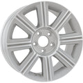 Set of 4 New 17" 2007-2009 Lincoln MKZ Machined/Silver Replacement Alloy Wheels