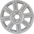 New 17" 2007-2009 Lincoln MKZ Machined/Silver Replacement Alloy Wheel - 3656