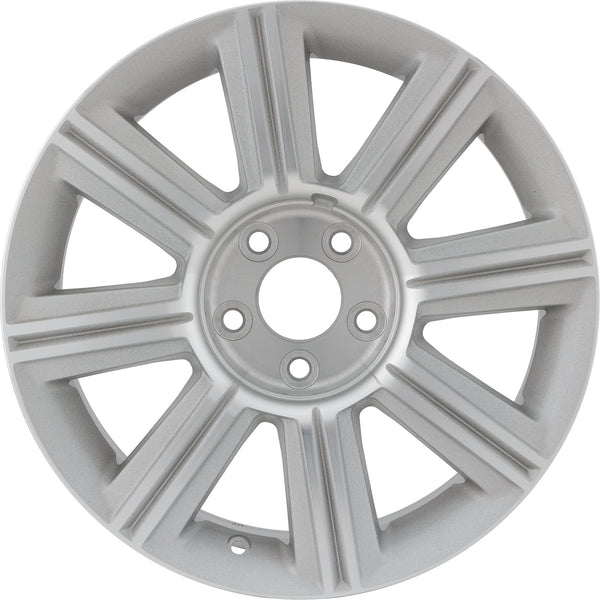 New 17" 2007-2009 Lincoln MKZ Machined/Silver Replacement Alloy Wheel - 3656