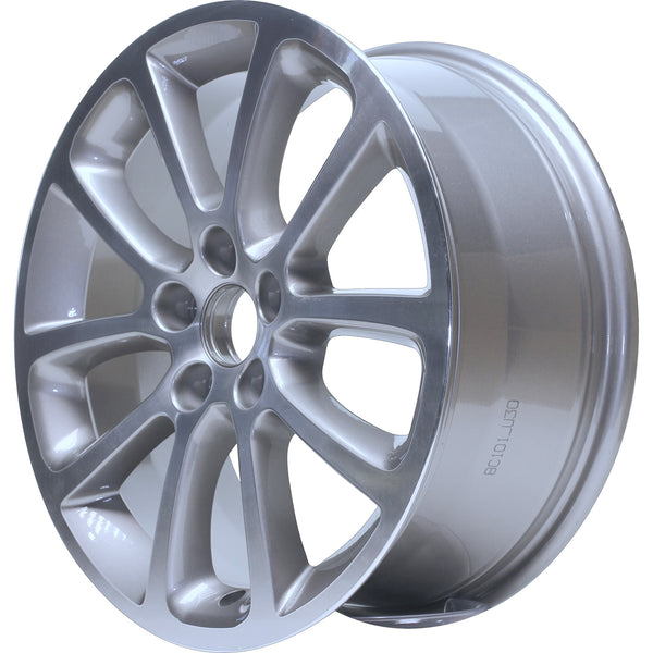 New 18" 2008-2010 Ford Fusion Machined Grey Replacement Alloy Wheel - 3705