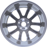 Set of 4 New 18" 2008-2010 Ford Fusion Machined Grey Replacement Alloy Wheels