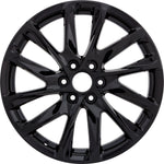 New 22" 2021-2023 Cadillac Escalade Black Replacement Alloy Wheel - 4875