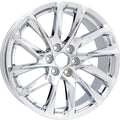 New 22" 2021-2023 Cadillac Escalade Chrome Replacement Alloy Wheel - 4875