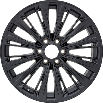 Set of 4 New 22" 2023-2024 Cadillac Escalade V Black Replacement Alloy Wheels