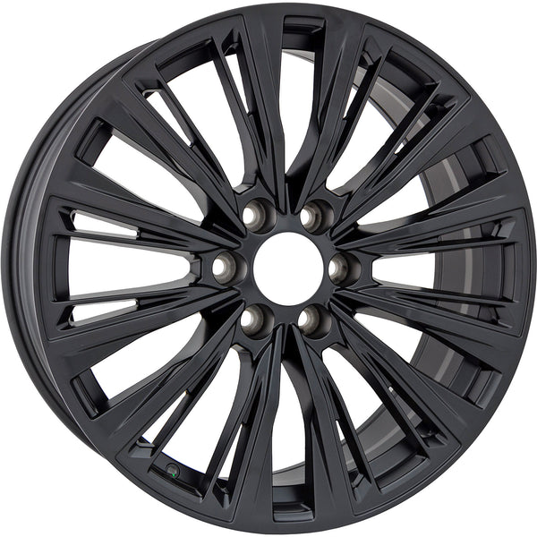 New 22" 2023-2024 Cadillac Escalade V Black Replacement Alloy Wheel - 4882