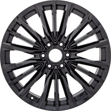 Set of 4 New 22" 2023-2024 Cadillac Escalade V Black Replacement Alloy Wheels