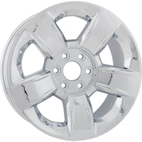 New 20" 2015-2020 Chevrolet Tahoe Chrome Replacement Alloy Wheel