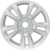 New 22" 2017-2020 Chevrolet Suburban Machined and Silver Replacement Alloy Wheel - 5821