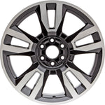 New 22" 2018-2020 Chevrolet Suburban Machined and Black Replacement Alloy Wheel - 5821