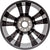 New 22" 2018-2020 Chevrolet Suburban Machined and Black Replacement Alloy Wheel - 5821