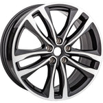 New 19" 2016-2018 Chevrolet Malibu Machined Black Replacement Alloy Wheel - 5857