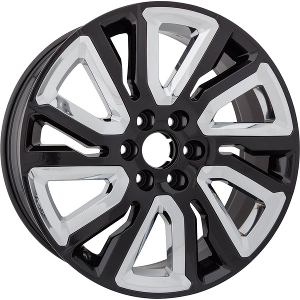 New 22" 2019-2022 Chevrolet Silverado 1500 Replacement Alloy Wheel - 5901