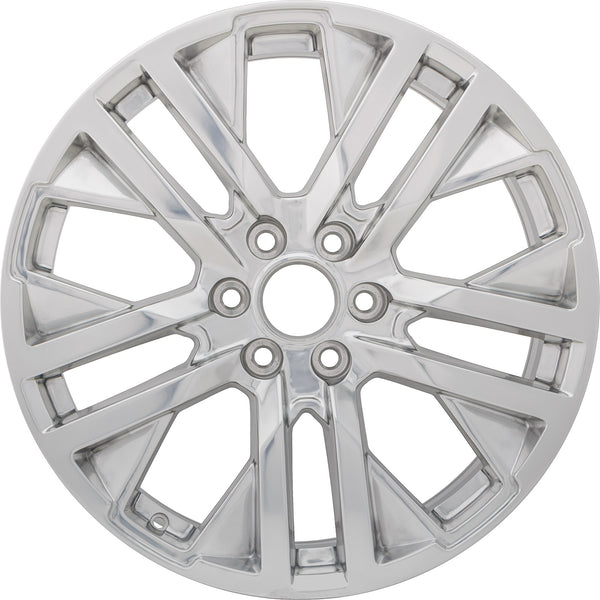 New 22" 2019-2022 Chevrolet Silverado 1500 Polished Replacement Alloy Wheel - 5902/5903