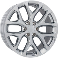 New 22" 2021-2024 Chevrolet Tahoe Chrome Replacement Alloy Wheel - 5904