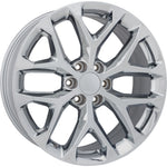 New 22" 2021-2024 Chevrolet Suburban Chrome Replacement Alloy Wheel - 5904