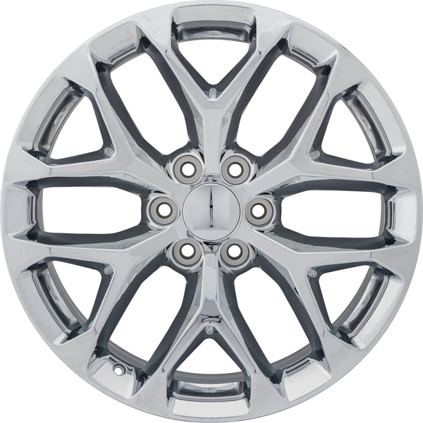 New 22" 2021-2024 Chevrolet Suburban Chrome Replacement Alloy Wheel - 5904