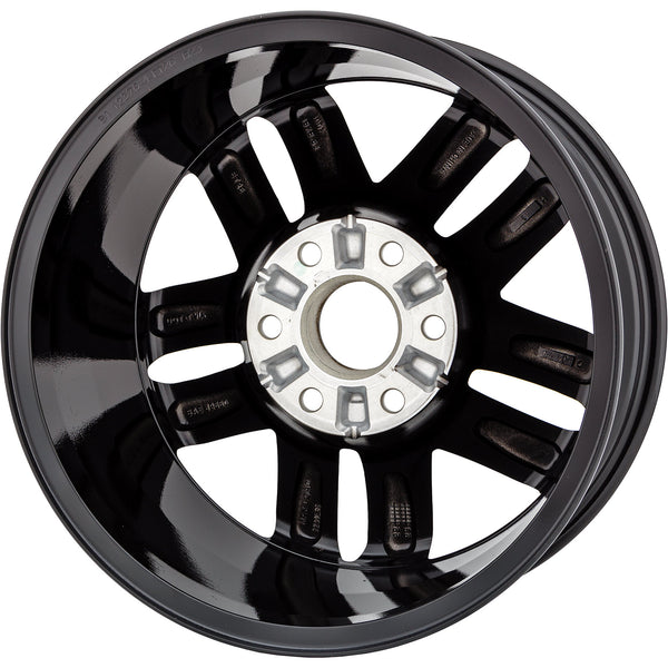 New 18" 2019-2022 Chevrolet Silverado 1500 Black Replacement Alloy Wheel - 5911