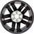 New 18" 2019-2022 Chevrolet Silverado 1500 Black Replacement Alloy Wheel - 5911