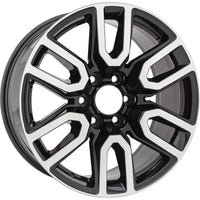 New 20" 2020-2024 GMC Sierra 1500 Machined and Black Replacement Alloy Wheel 