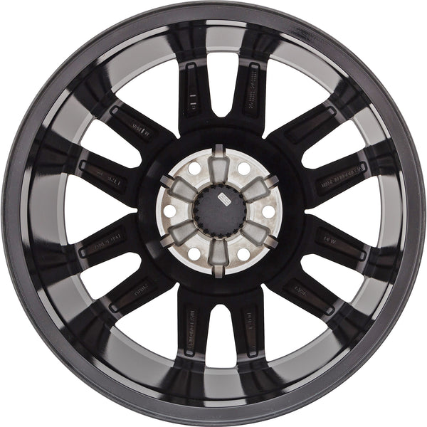 New 20" 2020-2024 GMC Sierra 1500 Machined and Black Replacement Alloy Wheel 