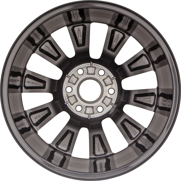 New 20" 2019-2023 Chevrolet Silverado 1500 Machined and Dark Grey Replacement Alloy Wheel - 5916