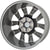 Set of 4 New 20" 2019-2021 Chevrolet Silverado 1500 Machined and Light Grey Replacement Alloy Wheels