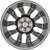 Set of 4 New 20" 2019-2021 Chevrolet Silverado 1500 Machined and Light Grey Replacement Alloy Wheels