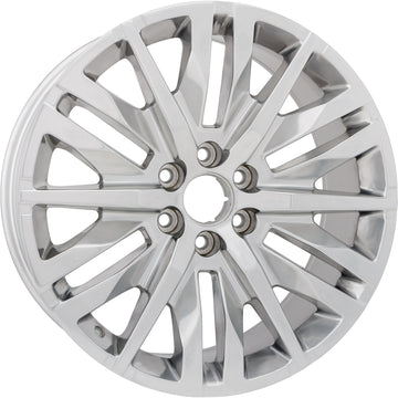 New 22" 2021-2024 Chevrolet Suburban Polished Replacement Alloy Wheel - 5921