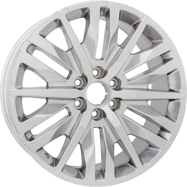 New 22" 2019-2024 GMC Sierra 1500 Denali Polished Replacement Alloy Wheel - 5921