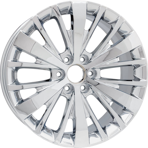 New 22" 2019-2023 Chevrolet Silverado 1500 Chrome Replacement Alloy Wheel - 5945