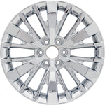 New 22" 2019-2023 Chevrolet Silverado 1500 Chrome Replacement Alloy Wheel - 5945