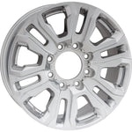 New 20" 2020-2023 GMC Sierra 3500 SRW Replacement Polished Alloy Wheel - 5957