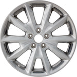 New 18" 2014-2018 Jeep Cherokee Full Polished Replacement Alloy Wheel - 9132