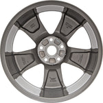 New 20" 2014-2016 Jeep Grand Cherokee Polished and Charcoal Replacement Alloy Wheel - 9137