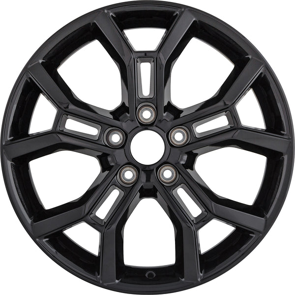 New 20" 2023-2024 Jeep Grand Cherokee 4xe Gloss Black Replacement Alloy Wheel - 9322