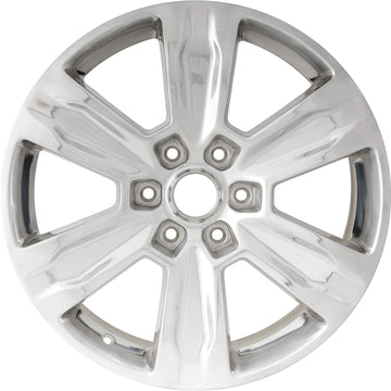 New 20" 2015-2020 Ford F-150 Polished Replacement Alloy Wheel - 10004