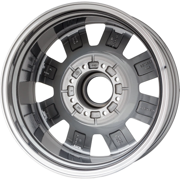 New 20" 2017-2019 Ford F-350 SRW Chrome Replacement Alloy Wheel - 10100