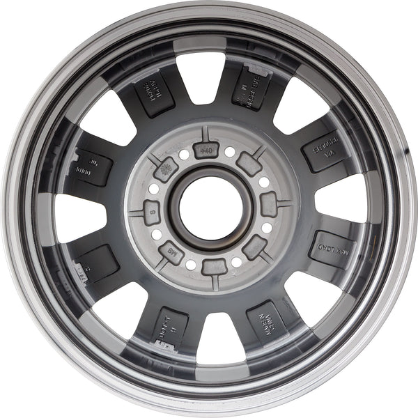 New 20" 2017-2019 Ford F-350 SRW Chrome Replacement Alloy Wheel - 10100