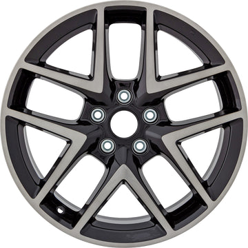 New 18" 2022-2024 Honda Civic Machined and Black Replacement Alloy Wheel - 10393