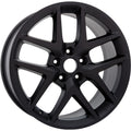 Set of 4 New 18" 2022-2024 Honda Civic Matte Black Replacement Alloy Wheels - 10393