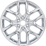 New 22" 2022-2024 Chevrolet Silverado 1500 Chrome Replacement Alloy Wheel - 14078