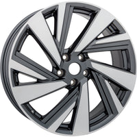 New 20" 2015-2017 Nissan Murano Machine Charcoal Replacement Alloy Wheel - 62707