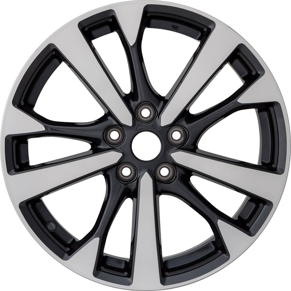 New 18" 2016-2018 Nissan Altima Machine Grey Replacement Alloy Wheel - 62720