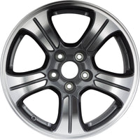 New 18" 2012-2015 Honda Pilot Machine Dark Grey Replacement Alloy Wheel - 64037