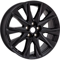 New 19" 2021-2024 Mazda CX-5 Replacement Black Alloy Wheel - 64249