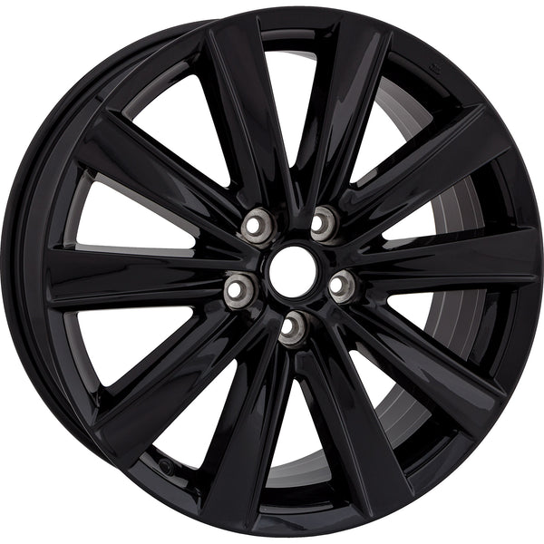 New 19" 2021 Mazda 6 Replacement Gloss Black Alloy Wheel - 64980